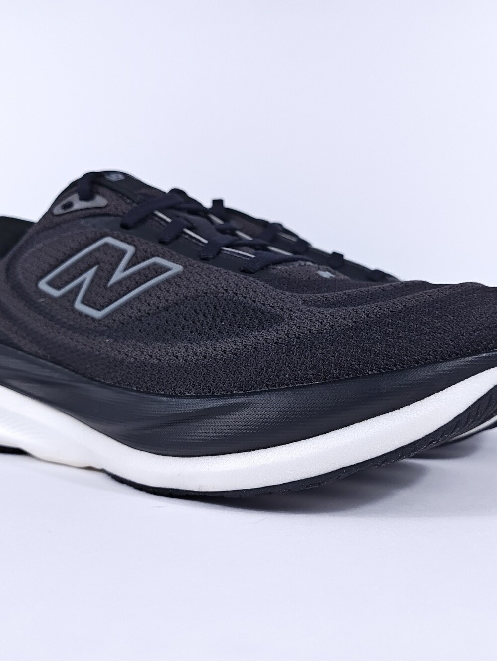 New Balance 1080v15 Womens 7.5 Wide Max Cushion Neutral Running Shoes Black